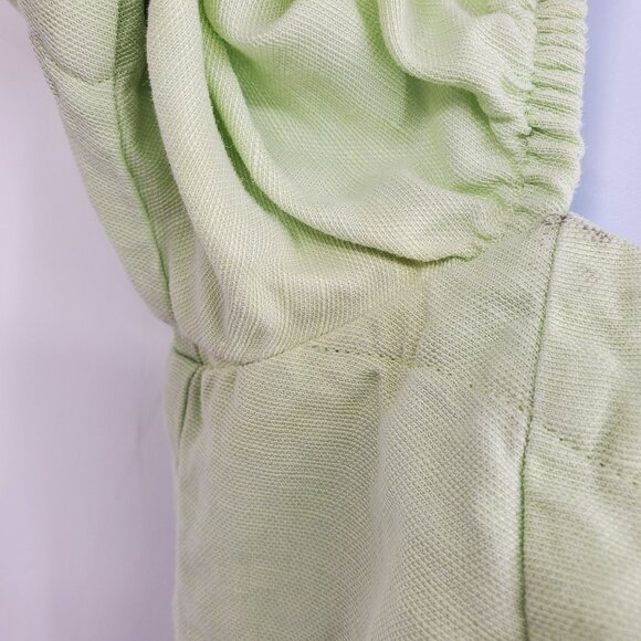 Wilfred Aritzia Janine Button Front Linen Blend Green Blouse Shirt Top Size Smal - Picture 6 of 8